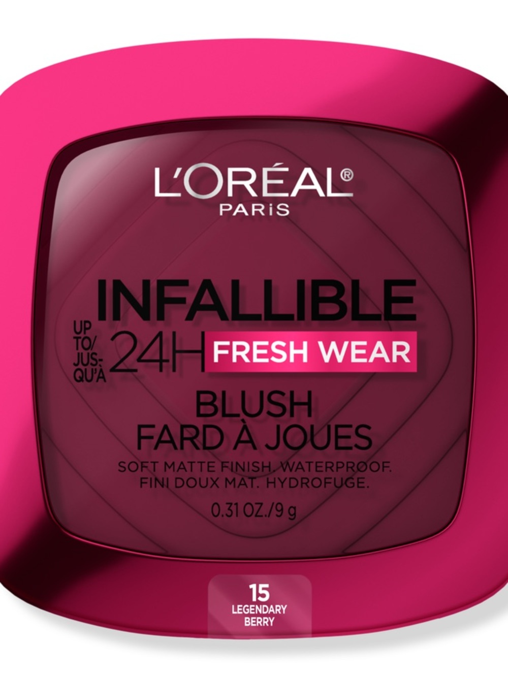L'Oreal Infallible Fresh Wear Blush - Legendary Berry (15)